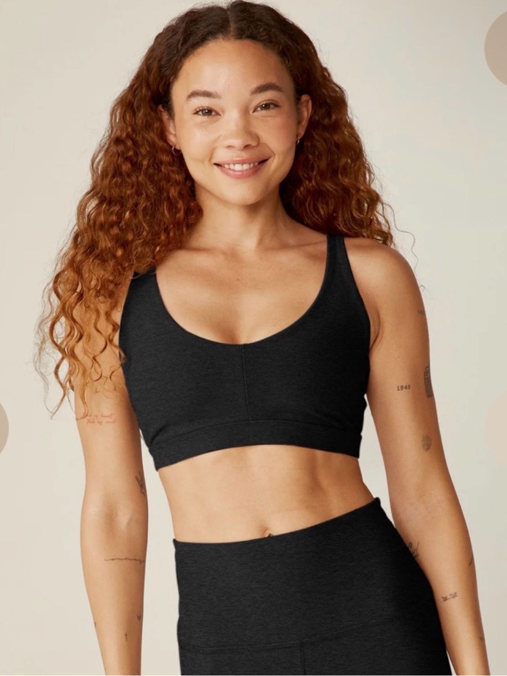 Beyond Yoga Spacedye Embody Bra Gray Size Small Adjustable Sports Bra
